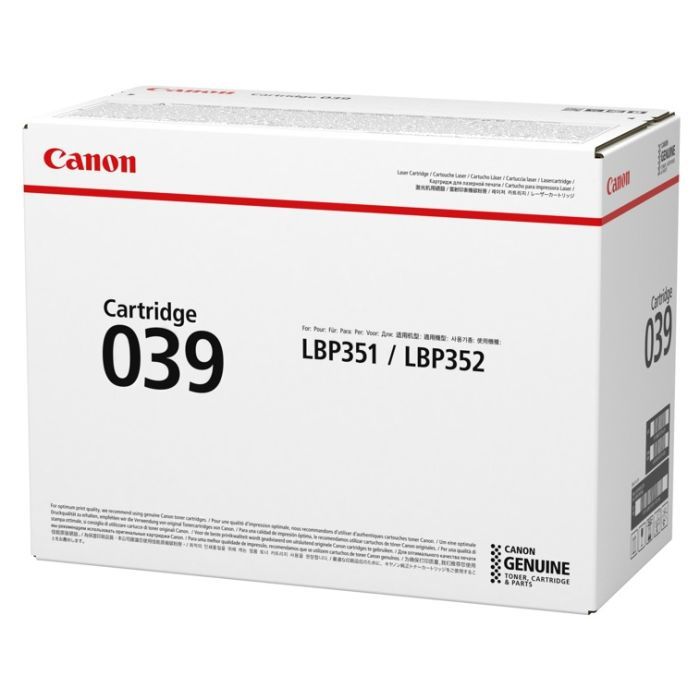 Тонер Canon 039H Black (0288C001)