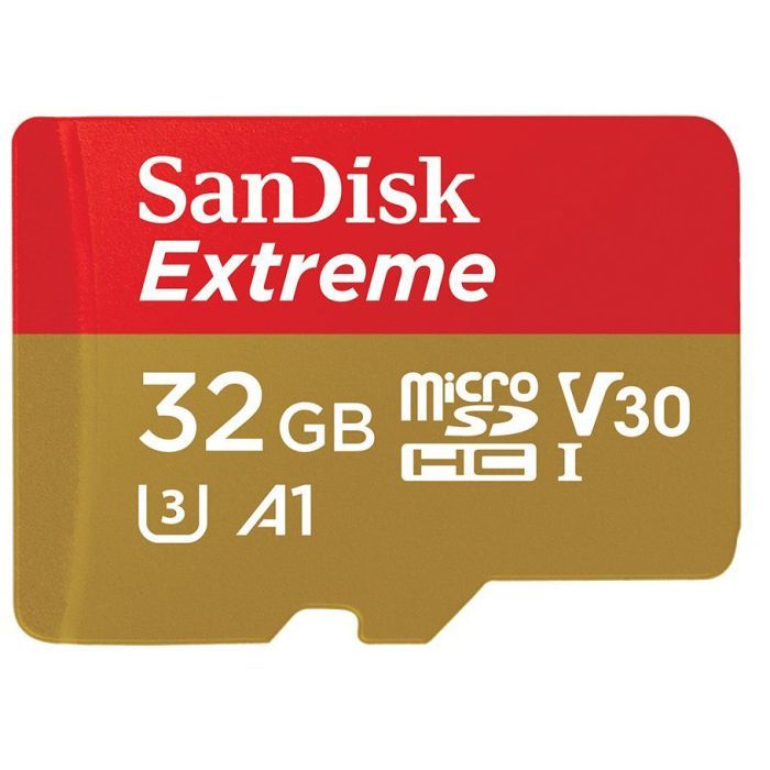Карта памяти SanDisk 32GB microSDHC V30 A1 UHS-I U3 4K Extreme (SDSQXAF-032G-GN6MA) изображение 2