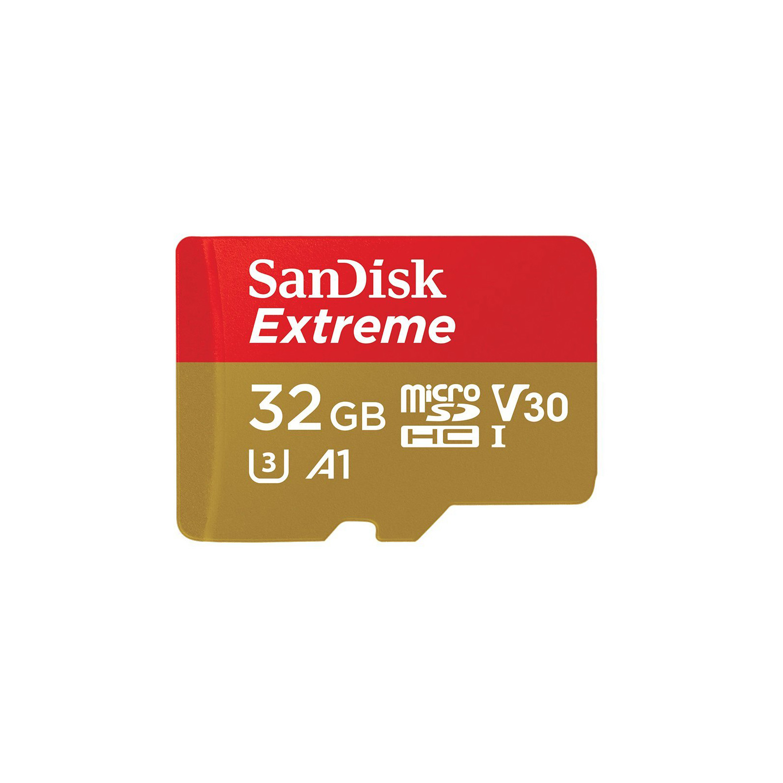 Карта пам'яті SanDisk 32GB microSDHC V30 A1 UHS-I U3 4K Extreme (SDSQXAF-032G-GN6MA) зображення 2