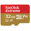 Карта памяти SanDisk 32GB microSDHC V30 A1 UHS-I U3 4K Extreme (SDSQXAF-032G-GN6MA) изображение 2