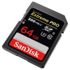 Карта пам'яті SanDisk 64GB SDXC class 10 UHS-II 4K Extreme Pro (SDSDXPK-064G-GN4IN) зображення 2