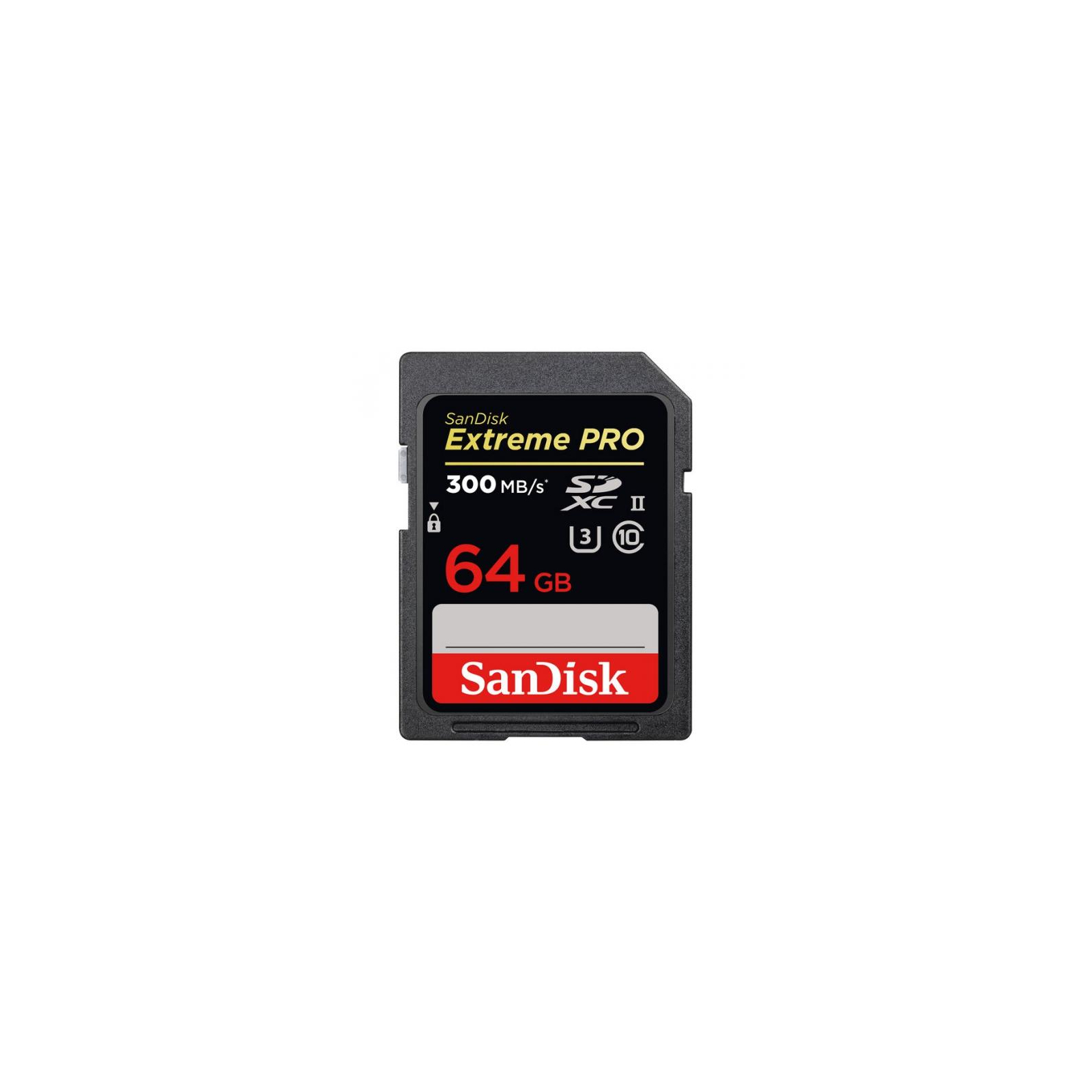 Карта пам'яті SanDisk 64GB SDXC class 10 UHS-II 4K Extreme Pro (SDSDXPK-064G-GN4IN)