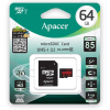Карта пам'яті Apacer 64GB microSDXC class 10 UHS-I U1 (AP64GMCSX10U5-R) зображення 3