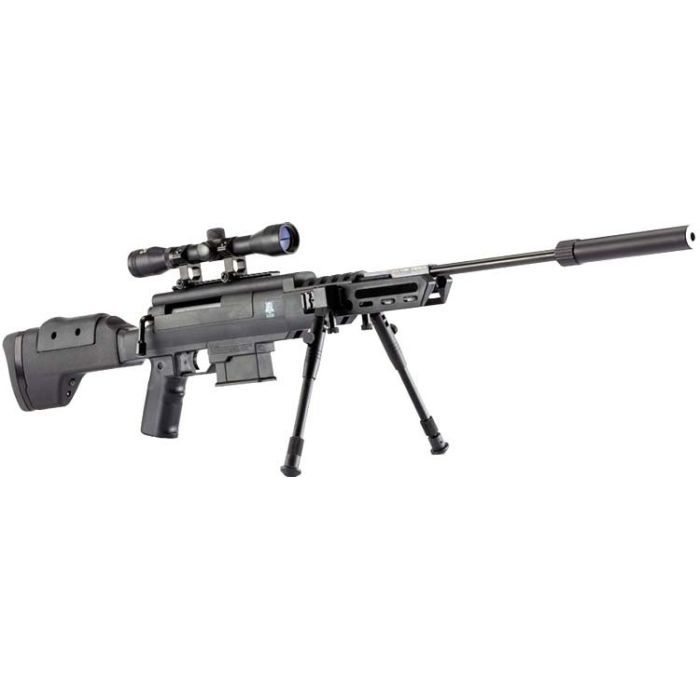 Пневматическая винтовка Norica Black OPS Sniper 4,5 мм 305 m/c (1665.11.81) изображение 2
