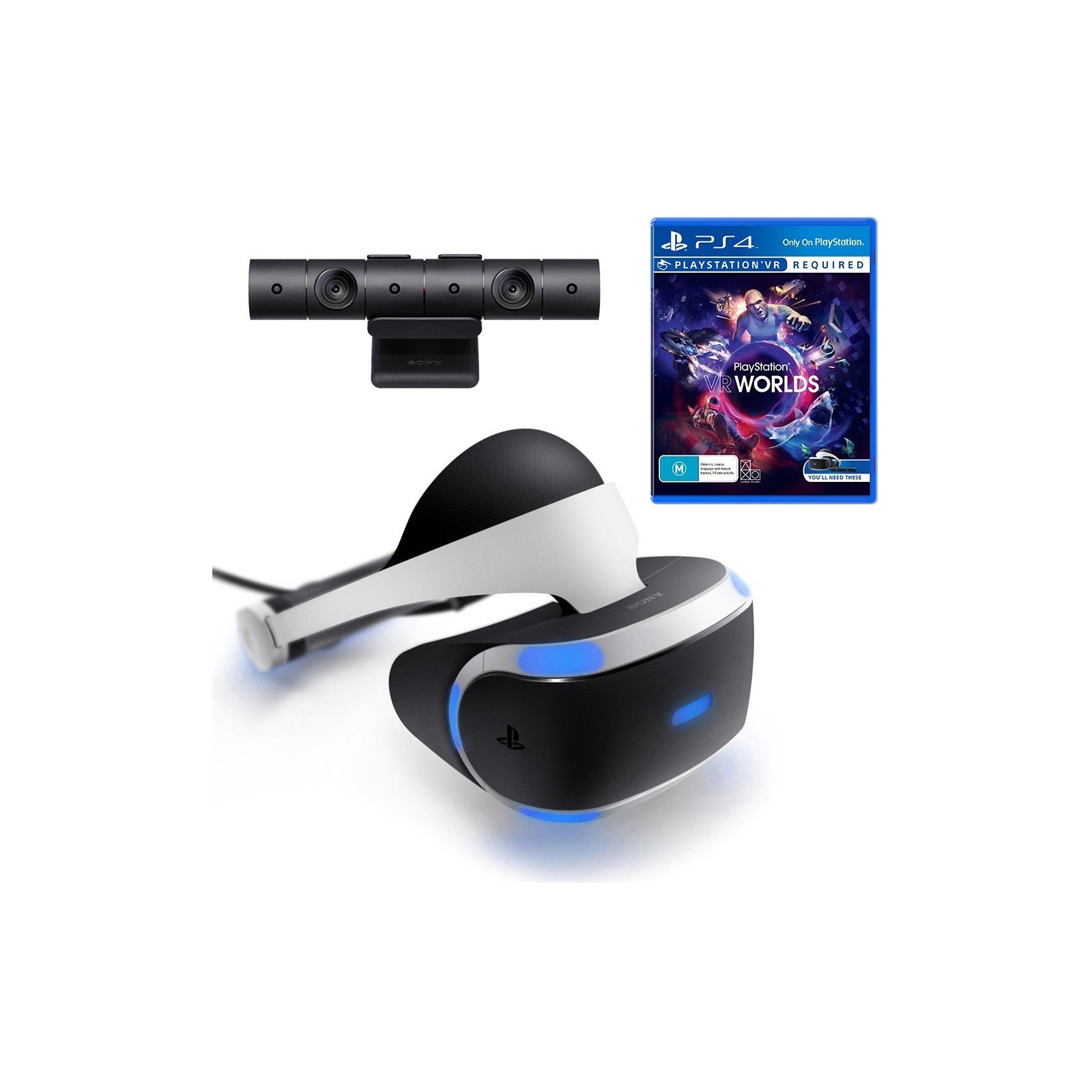 Очки виртуальной реальности Sony PlayStation VR (Camera +VR Worlds) (9982067)