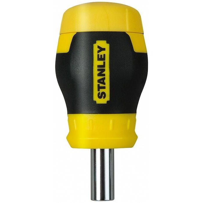 Набор отверток Stanley Multibit Stubby с 6 сменными битами (0-66-357) изображение 2