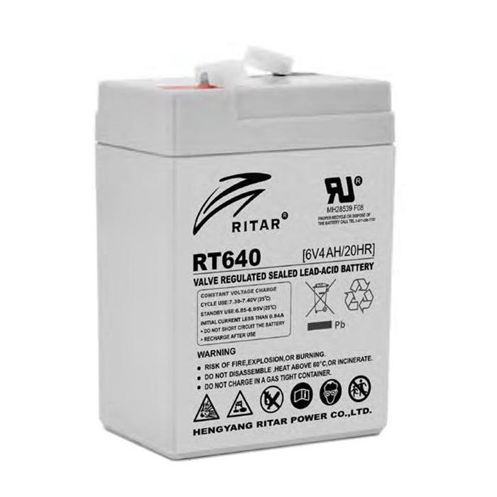 Батарея к ИБП Ritar AGM RT645, 6V-4Ah (RT640)