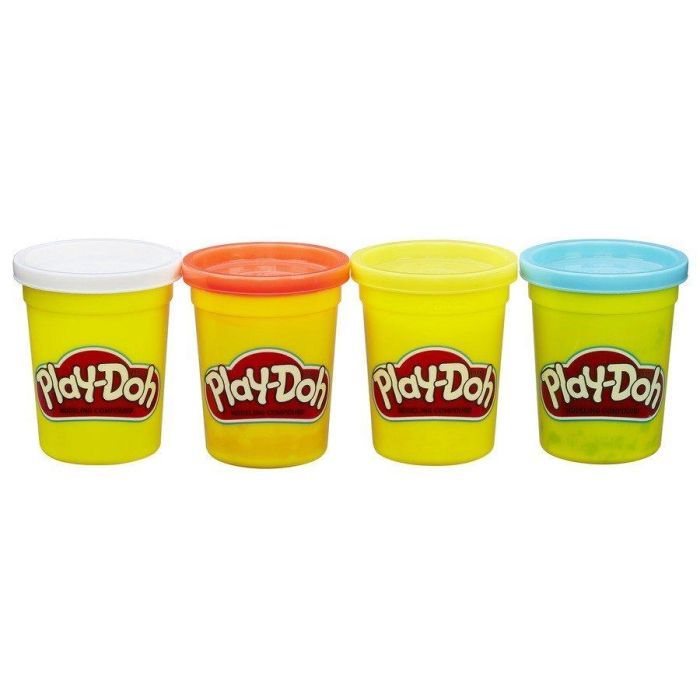 Набор для творчества Hasbro Play-Doh Набор из 4 баночек (B5517_B6508) изображение 2