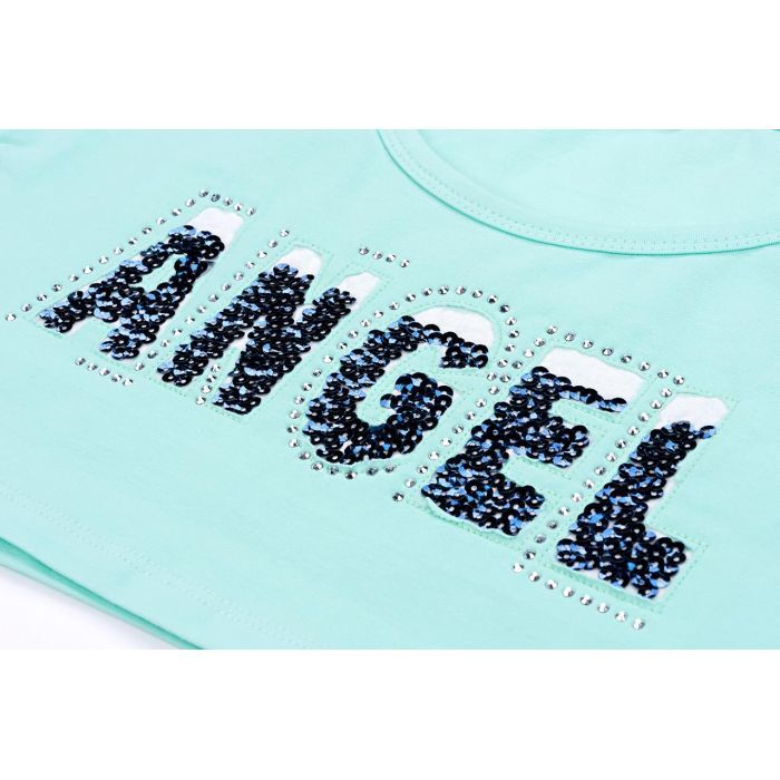 Плаття дитяче Breeze з топом "ANGEL" (10254-134G-green) зображення 10