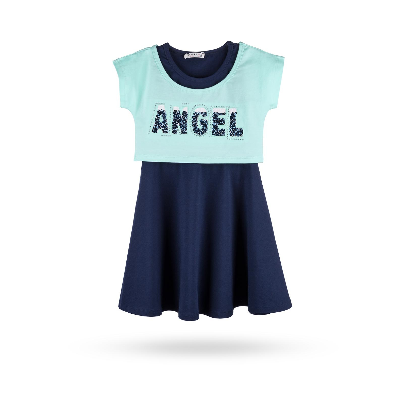 Платье Breeze с топом "ANGEL" (10254-134G-green) изображение 4