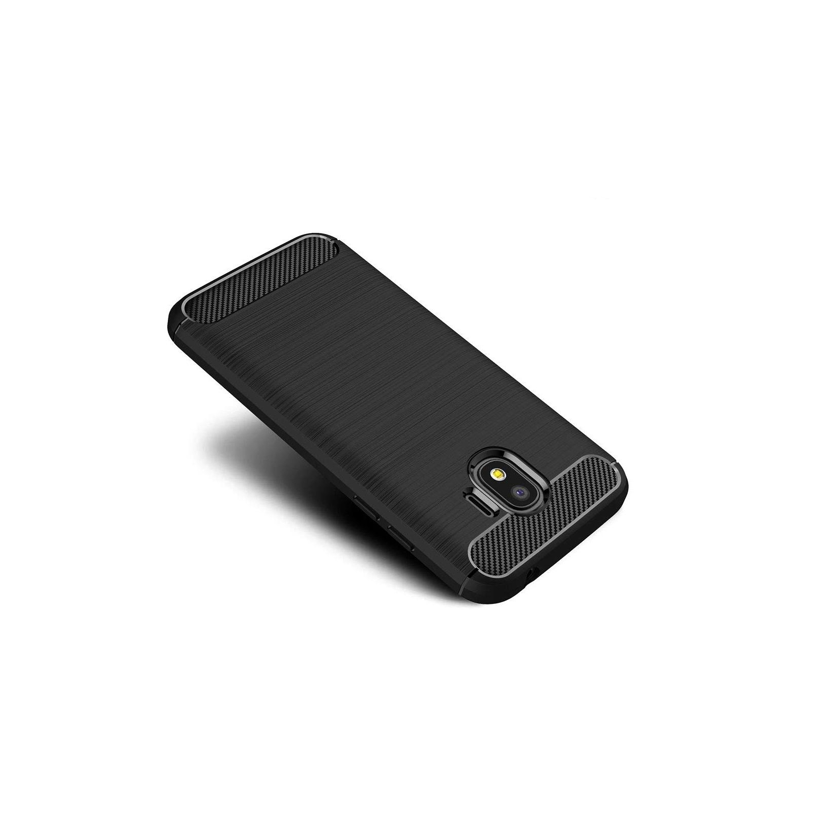 Чохол до мобільного телефона Laudtec для Samsung J2 2018/J250 Carbon Fiber (Black) (LT-J250F) зображення 4