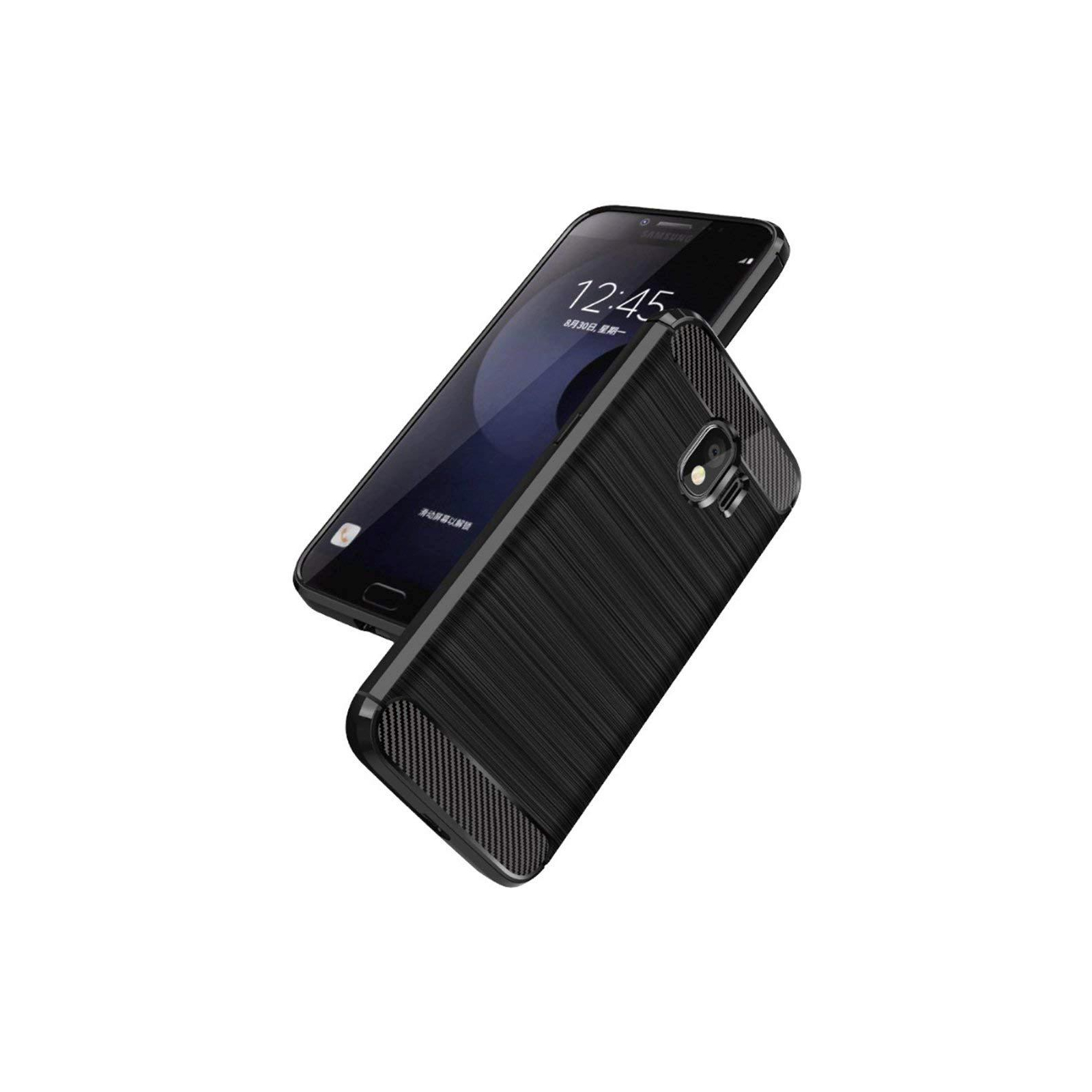 Чехол для мобильного телефона Laudtec для Samsung J2 2018/J250 Carbon Fiber (Black) (LT-J250F) изображение 5