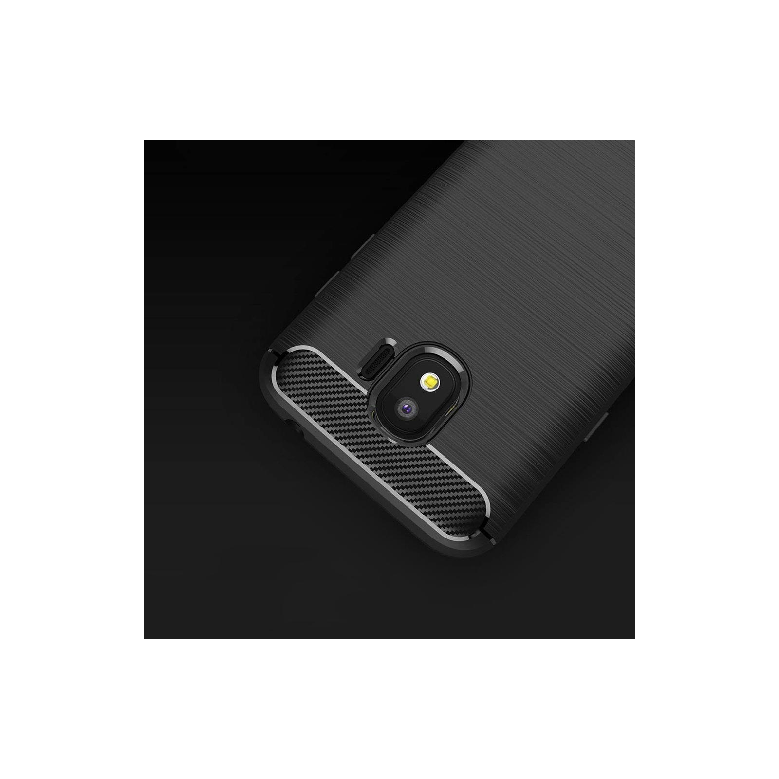 Чехол для мобильного телефона Laudtec для Samsung J2 2018/J250 Carbon Fiber (Black) (LT-J250F) изображение 8