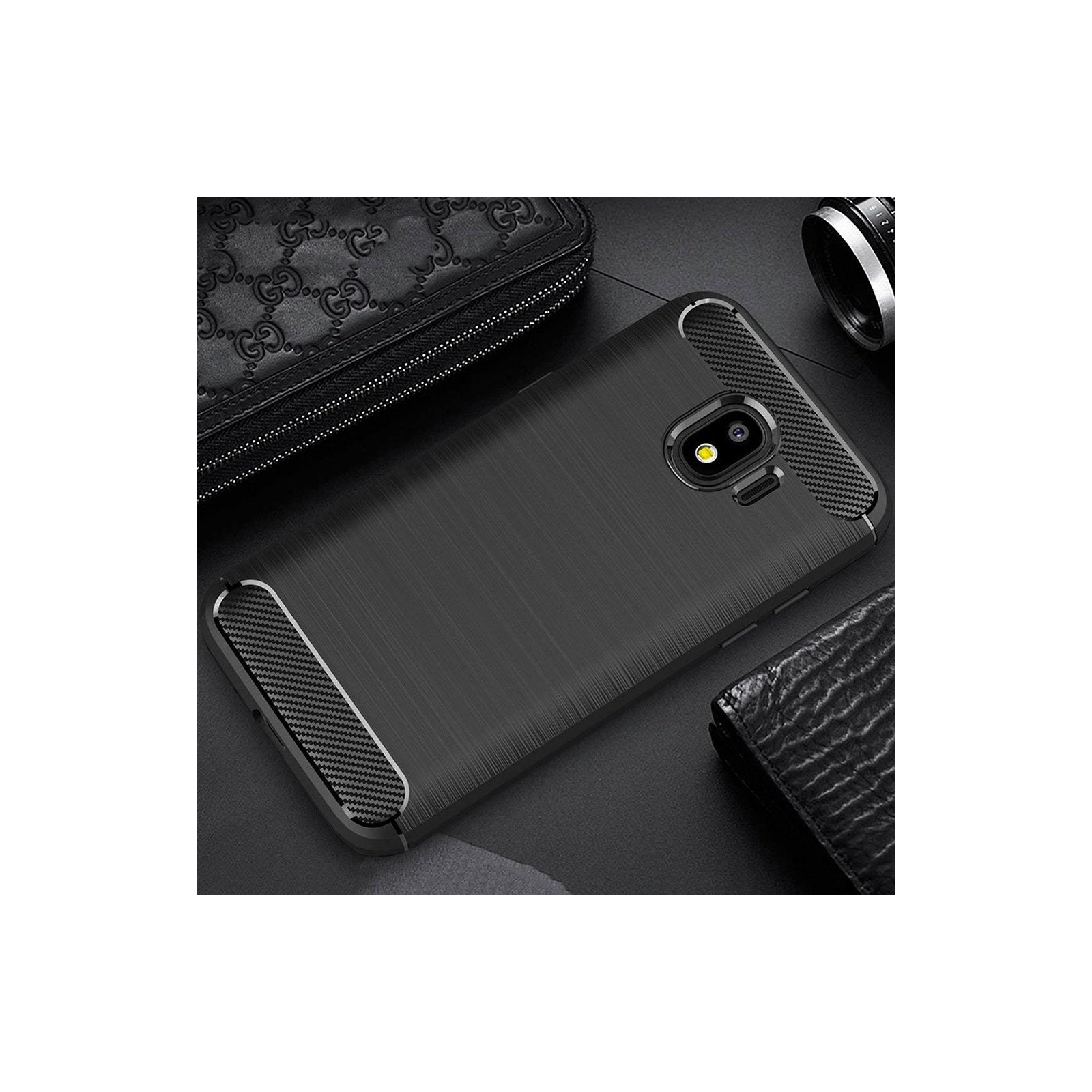 Чохол до мобільного телефона Laudtec для Samsung J2 2018/J250 Carbon Fiber (Black) (LT-J250F) зображення 9