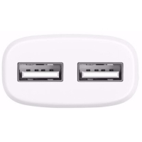 Зарядное устройство HOCO C12 2*USB, 2.4A, White (62704) изображение 3