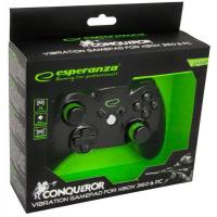 Геймпад Esperanza Conqueror PC/Xbox 360 Black (EGG113K) изображение 6