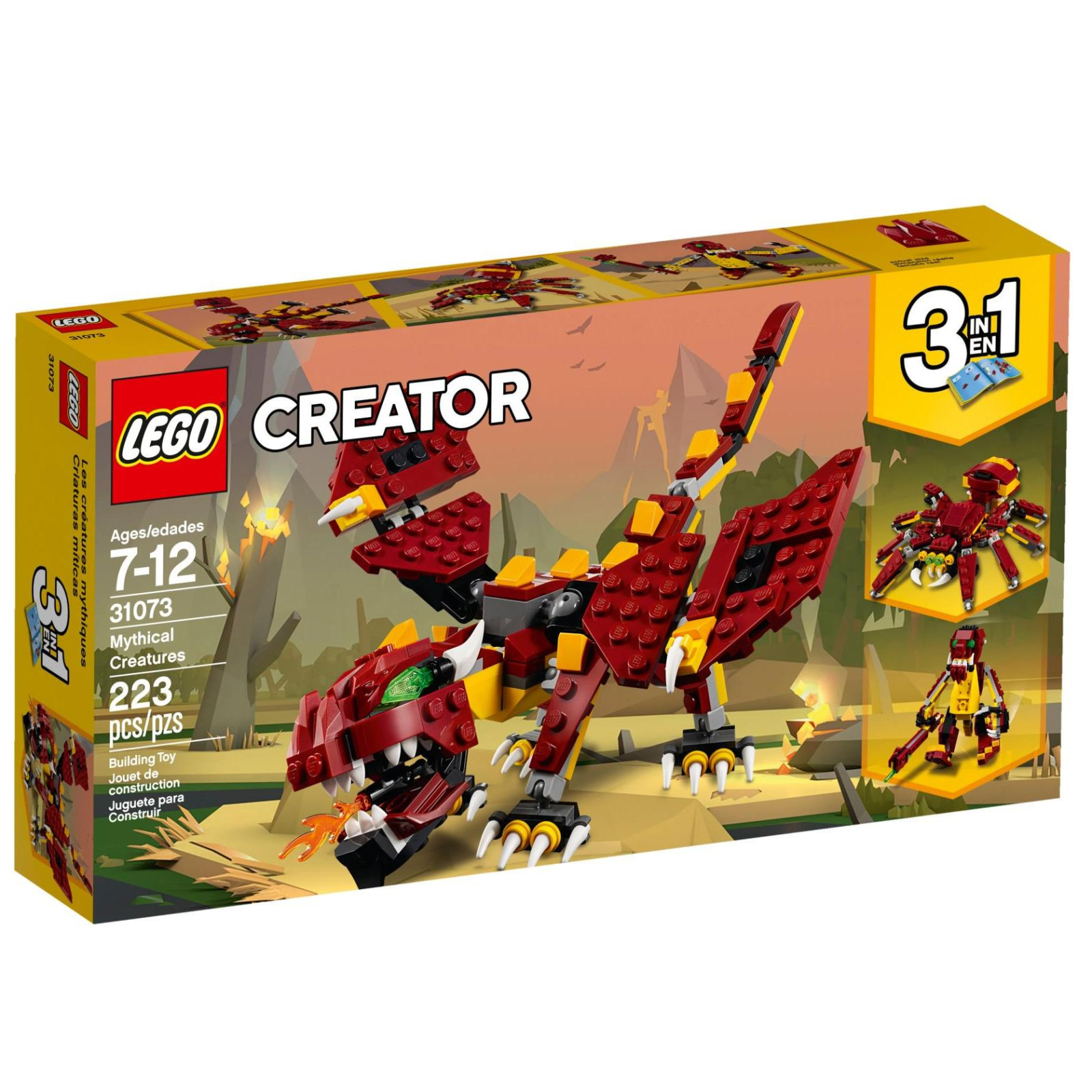 Конструктор LEGO Міфічні істоти (31073)