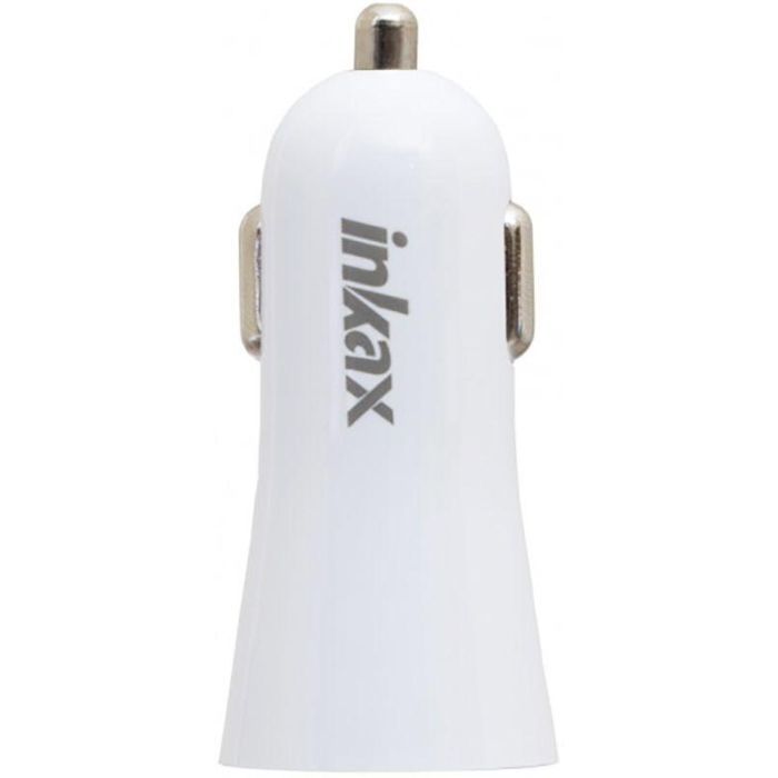 Зарядное устройство Inkax CD-29 Car charger + Micro cable 2USB 2.4A White (F_72211)
