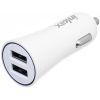 Зарядное устройство Inkax CD-29 Car charger + Micro cable 2USB 2.4A White (F_72211) изображение 3