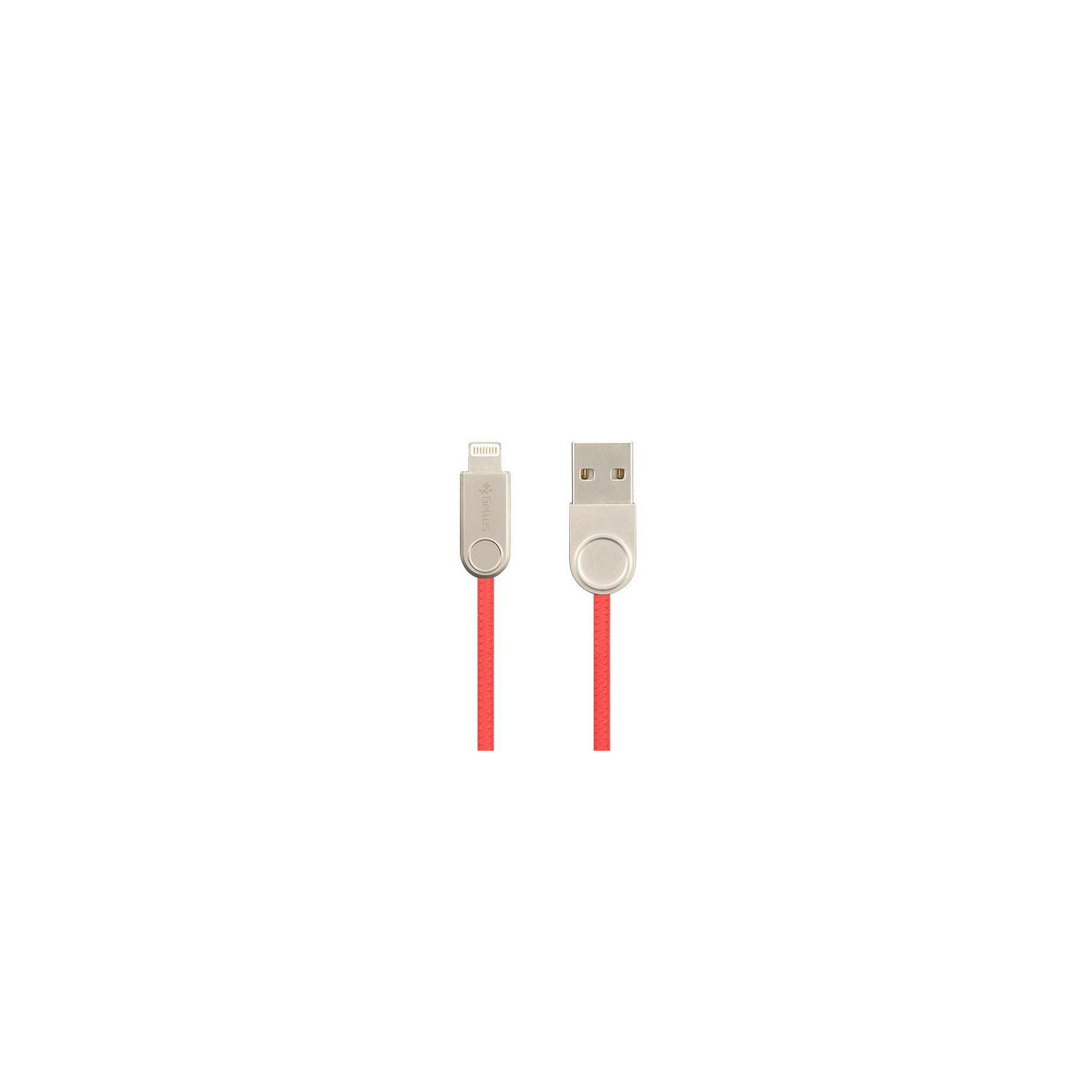 Дата кабель USB 2.0 AM to Lightning Pro Nylon Lay 2A Red Gelius (63255)