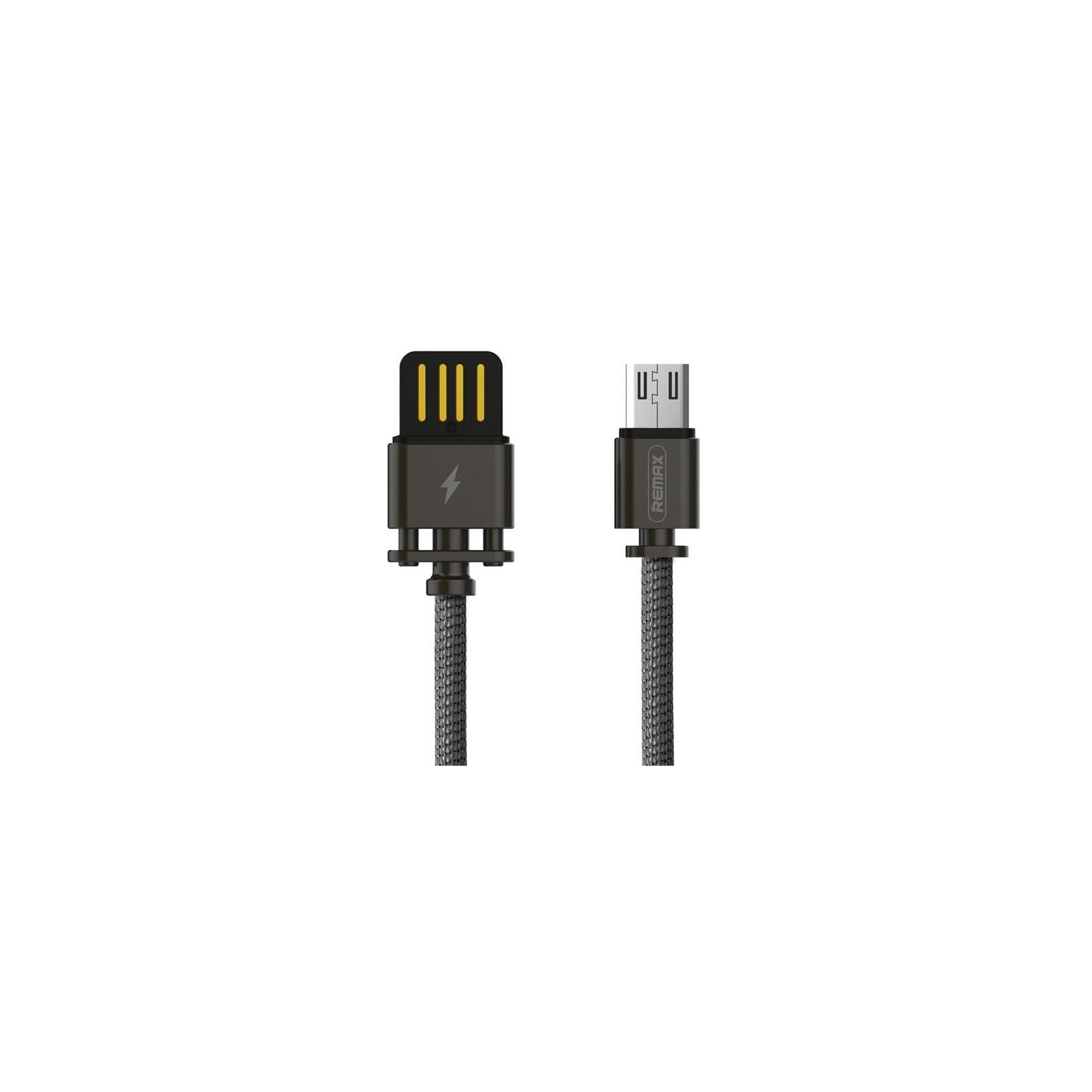 Дата кабель USB 2.0 AM to Micro 5P 1.0m Dominator Fast black Remax (RC-064M-BLACK)