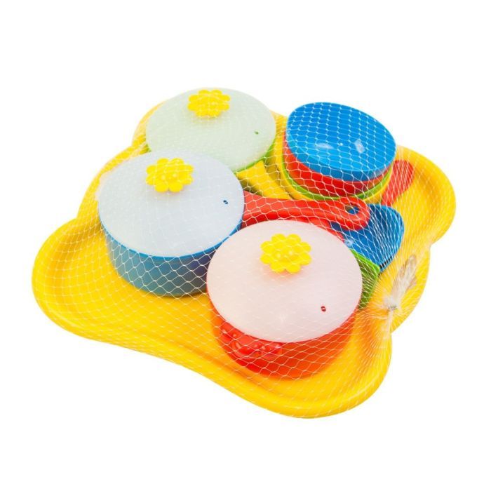 Игровой набор Тигрес Набор посуды Ромашка 19 эл. (39146-1) изображение 2