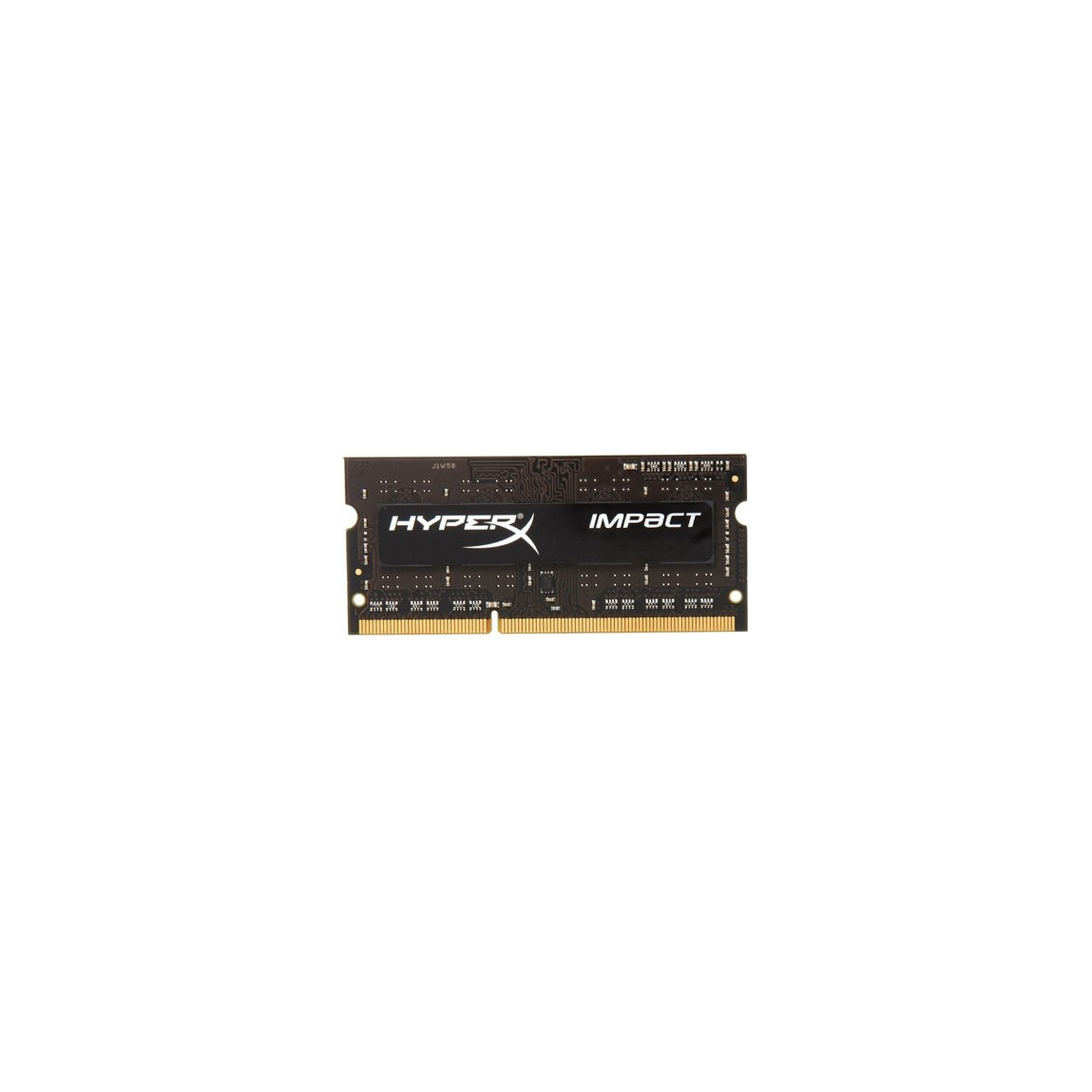 Модуль памяти для ноутбука SoDIMM DDR3L 4GB 1600 MHz HyperX Impact Kingston Fury (ex.HyperX) (HX316LS9IB/4)