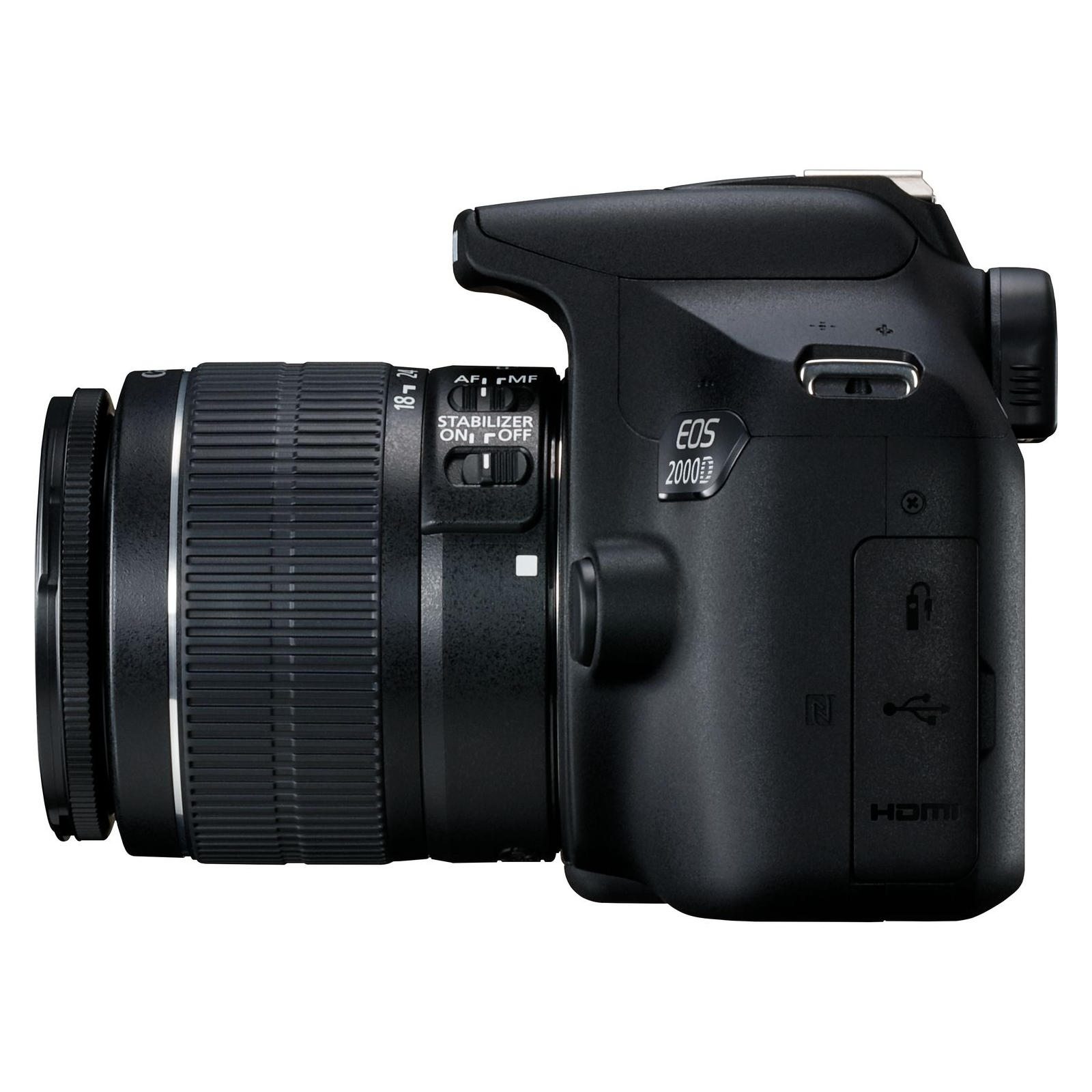 Цифровий фотоапарат Canon EOS 2000D 18-55 + 75-300 kit (2728C021AA) зображення 5