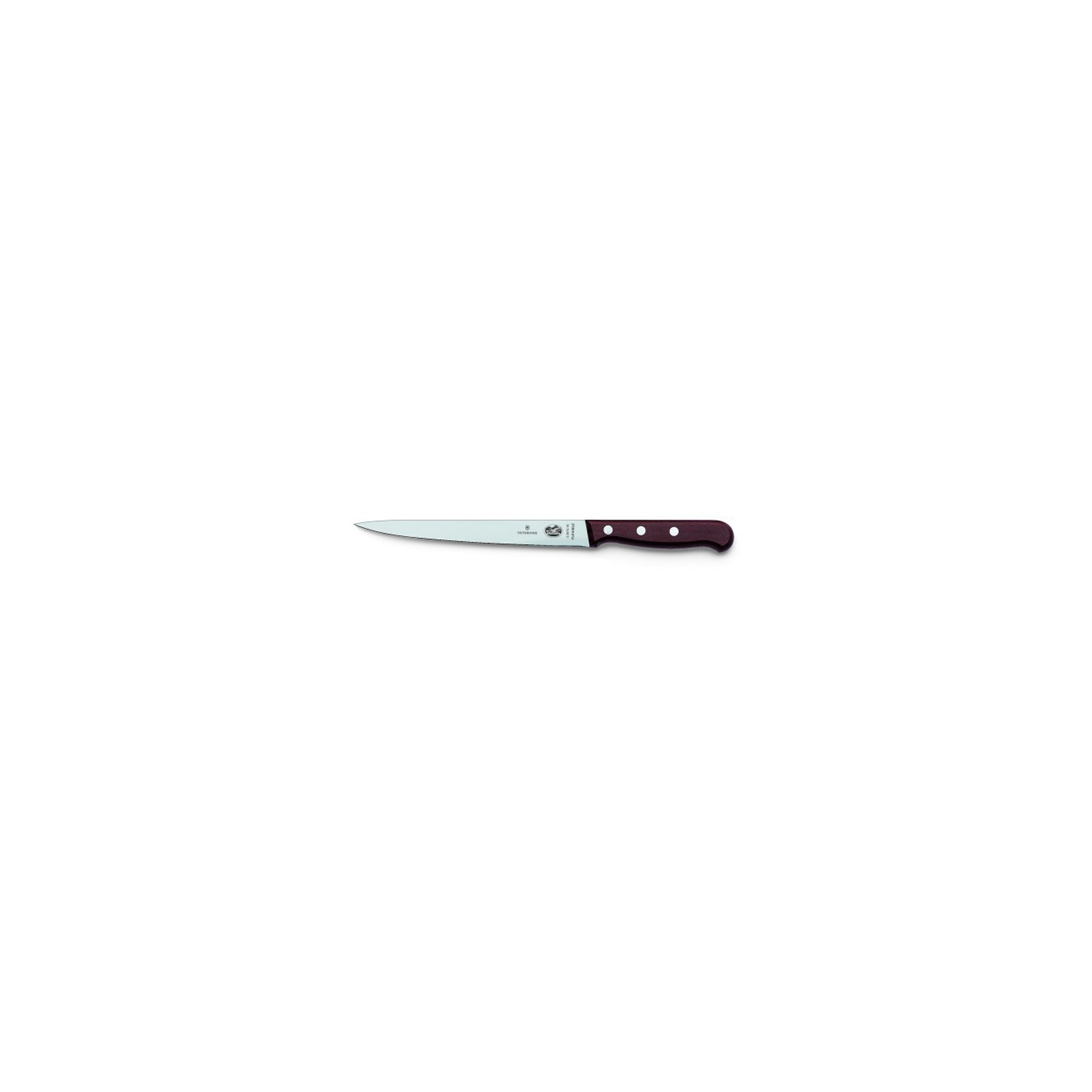 Кухонный нож Victorinox Wood филейный 18 см, розовое дерево (5.3810.18)