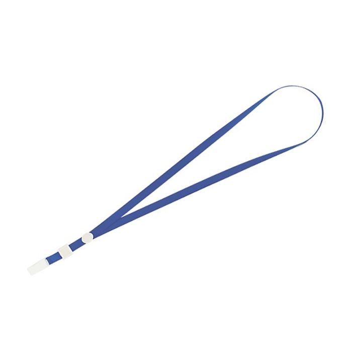 Шнурок для бейджа Buromax 460х10 мм Blue (BM.5426-02)