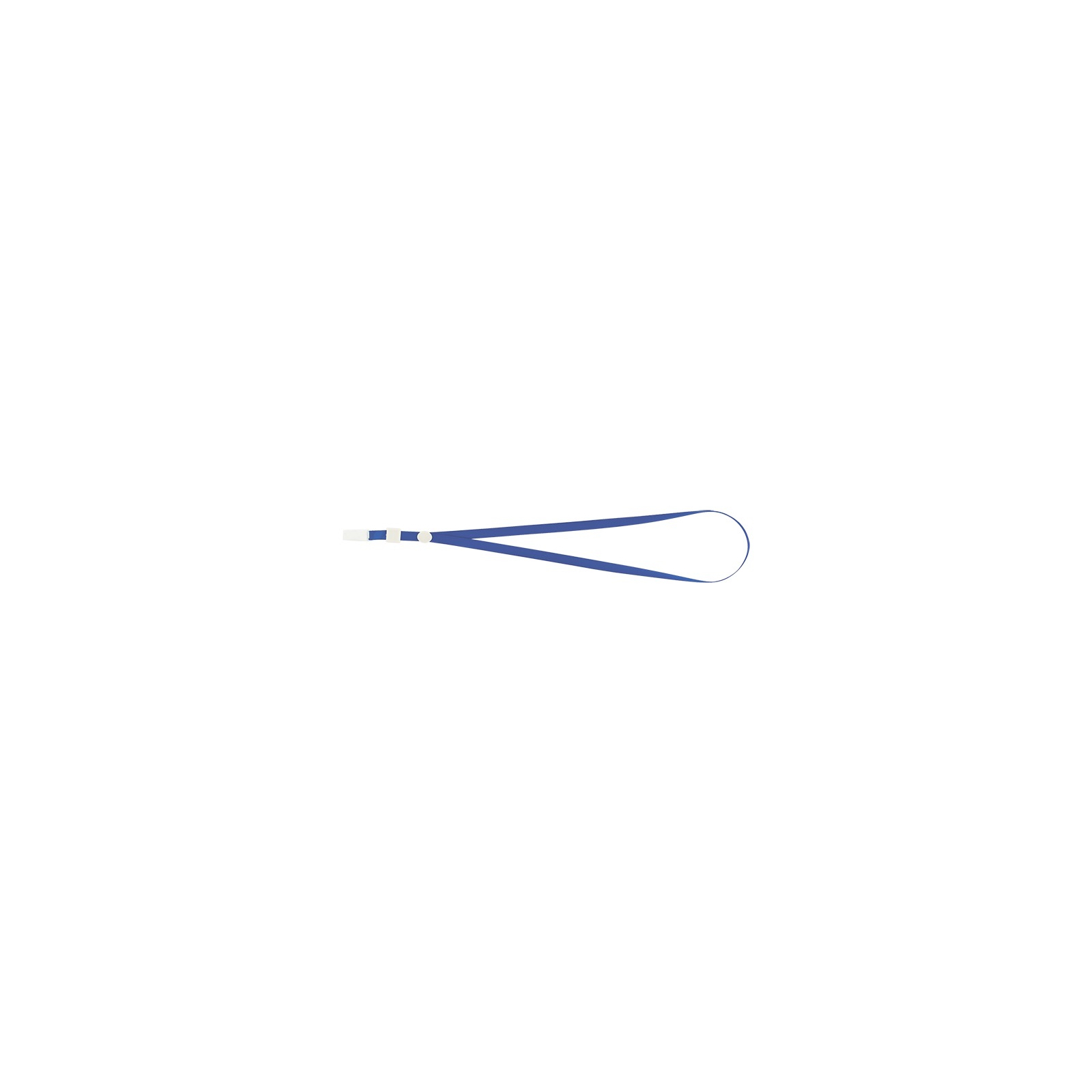 Шнурок для бейджа Buromax 460х10 мм Blue (BM.5426-02) изображение 2