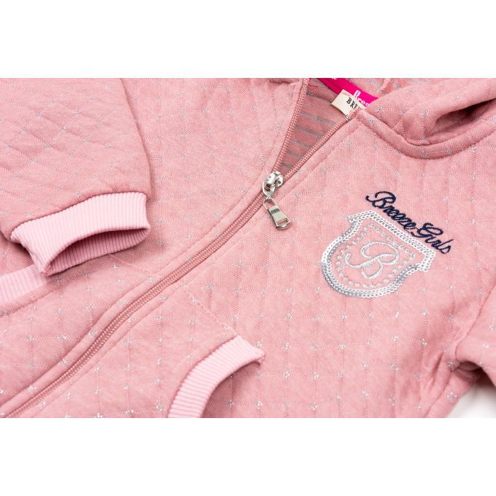 Кофта дитяча Breeze на блискавці (13166-92G-pink) зображення 3