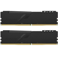 Модуль памяти для компьютера DDR4 8GB (2x4GB) 3200 MHz HyperX Fury Black Kingston Fury (ex.HyperX) (HX432C16FB3K2/8) изображение 2