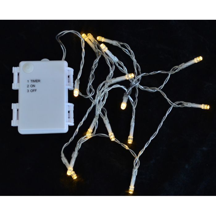 Гирлянда YES! Fun уличная, 20 LED лампочек, многоцветная, 2,10м (801132)