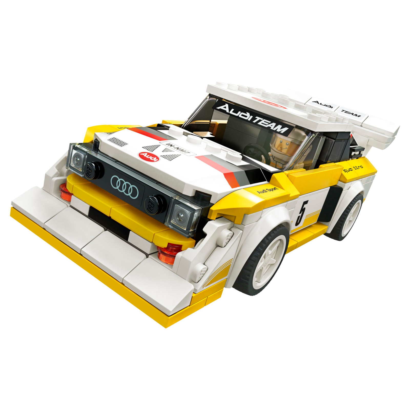 Конструктор LEGO Speed Champions Автомобіль 1985 Audi Sport quattro S1 250 де (76897) зображення 2