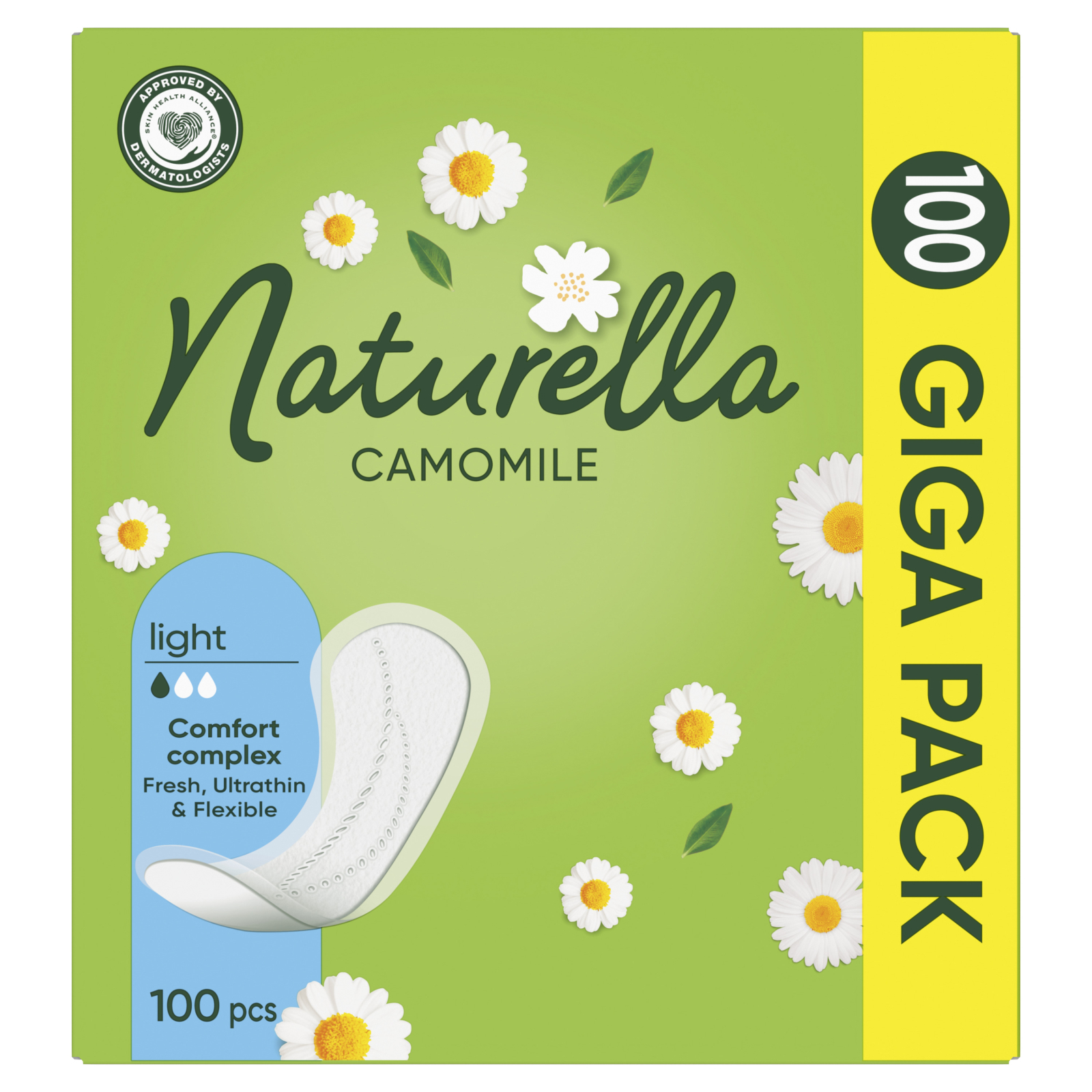 Щоденні прокладки Naturella Camomile Light 100 шт. (8001090603807) зображення 2