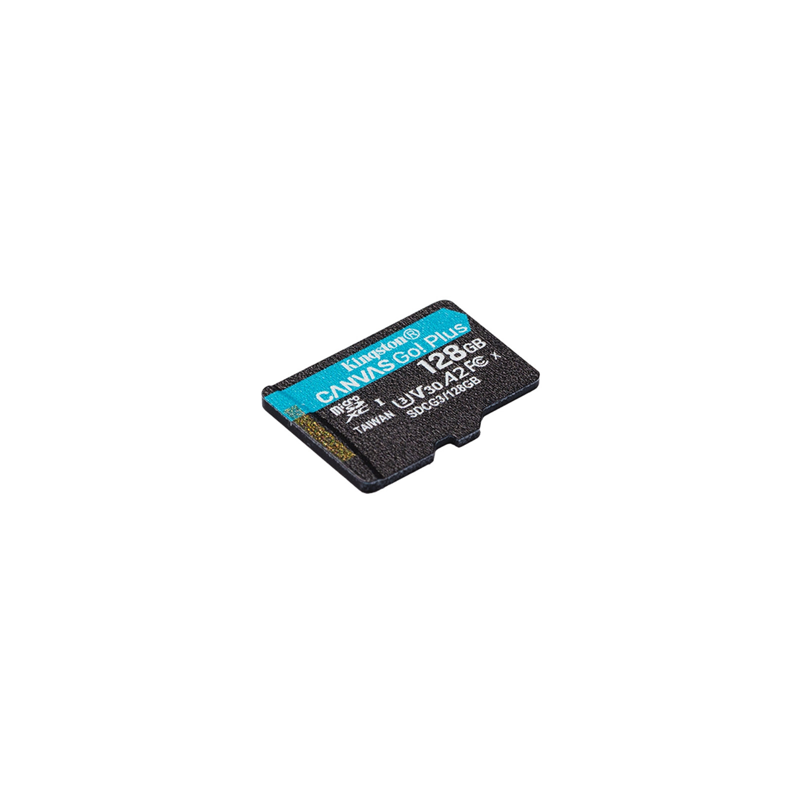 Карта памяти Kingston 128GB microSD class 10 UHS-I U3 A2 Canvas Go Plus (SDCG3/128GBSP) изображение 2
