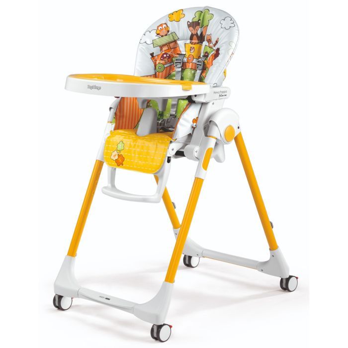 Стульчик для кормления Peg-Perego Prima Pappa Follow Me Linear Grey (IH01000000RIG56)