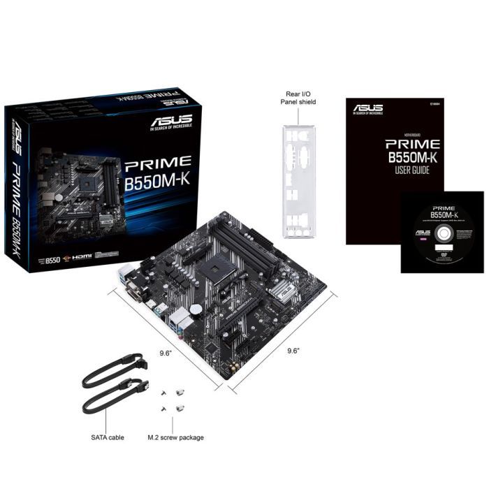 Материнська плата ASUS PRIME B550M-K зображення 6