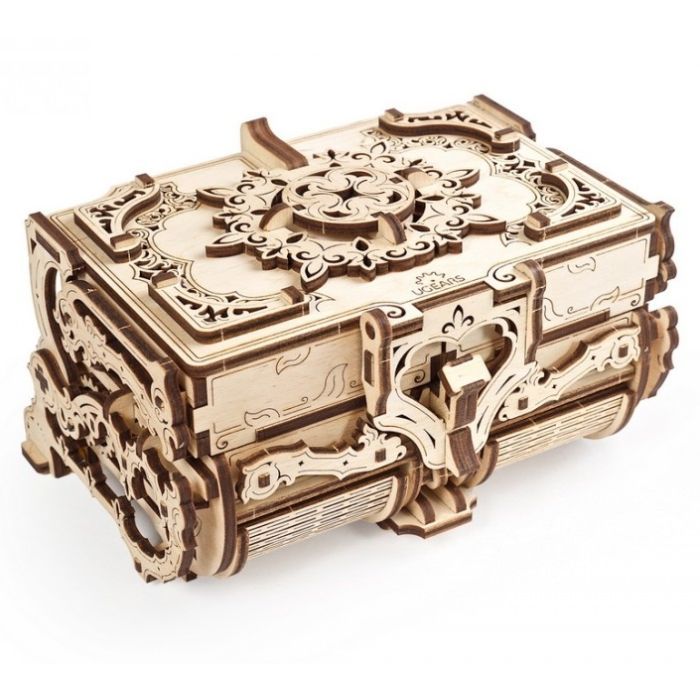 Конструктор Ugears механический Антикварная шкатулка (70089) изображение 2