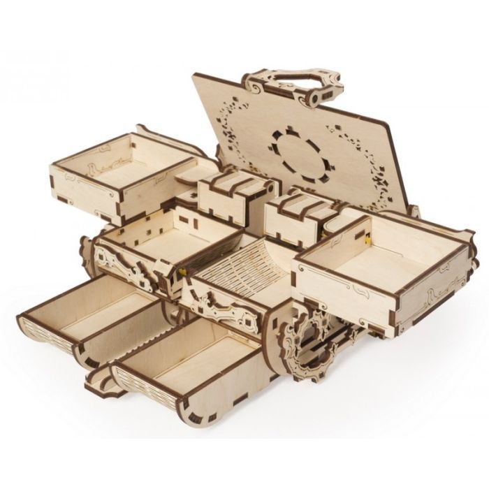 Конструктор Ugears механический Антикварная шкатулка (70089) изображение 5