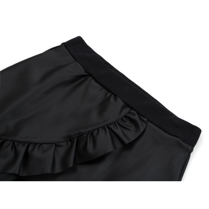 Спідниця дитяча Lovetti з оборкою (6645-158G-black) зображення 3