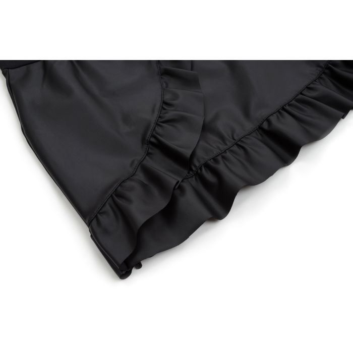 Спідниця дитяча Lovetti з оборкою (6645-158G-black) зображення 4