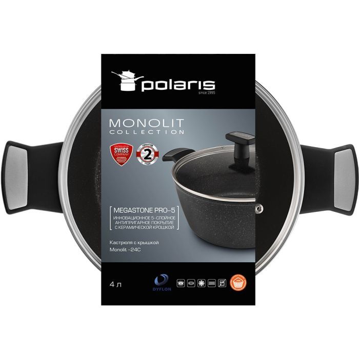 Кастрюля Polaris Monolit 2,3 л (Monolit-20C) изображение 6