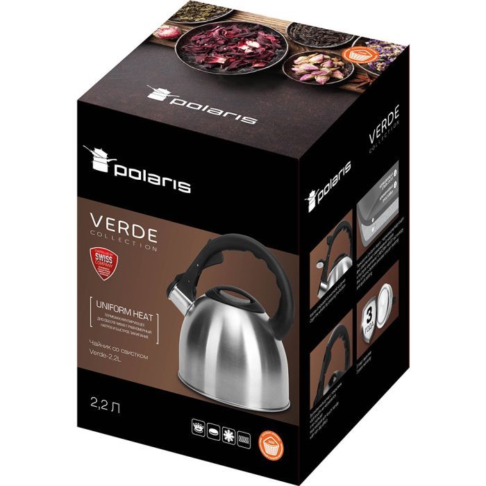 Чайник Polaris Verde 2,2 л (Verde-2,2L) изображение 5