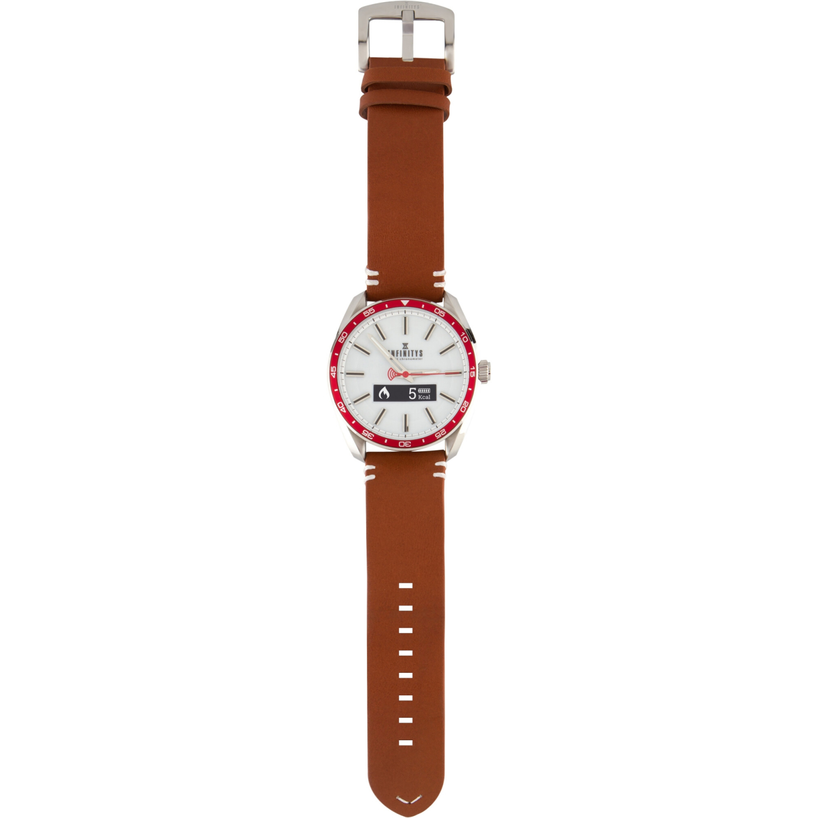 Смарт-годинник Atrix INFINITYS X10 45mm Swiss Classic Chrono Red-white Смарт-годи (swwpaii1sccrw) зображення 3