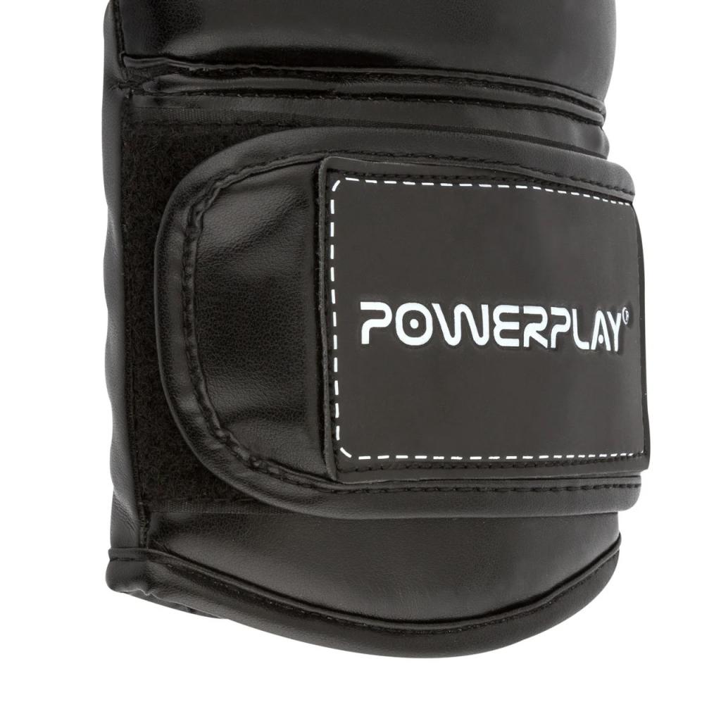 Боксерські рукавички PowerPlay 3016 8oz Black/White (PP_3016_8oz_Black/White) зображення 6