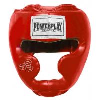 Photos - Martial Arts Protective Gear PowerPlay Боксерський шолом  3043 M Red  PP3043MRed (PP3043MRed)