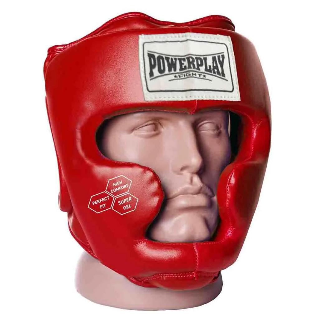 Боксерський шолом PowerPlay 3043 XL Red (PP_3043_XL_Red) зображення 2