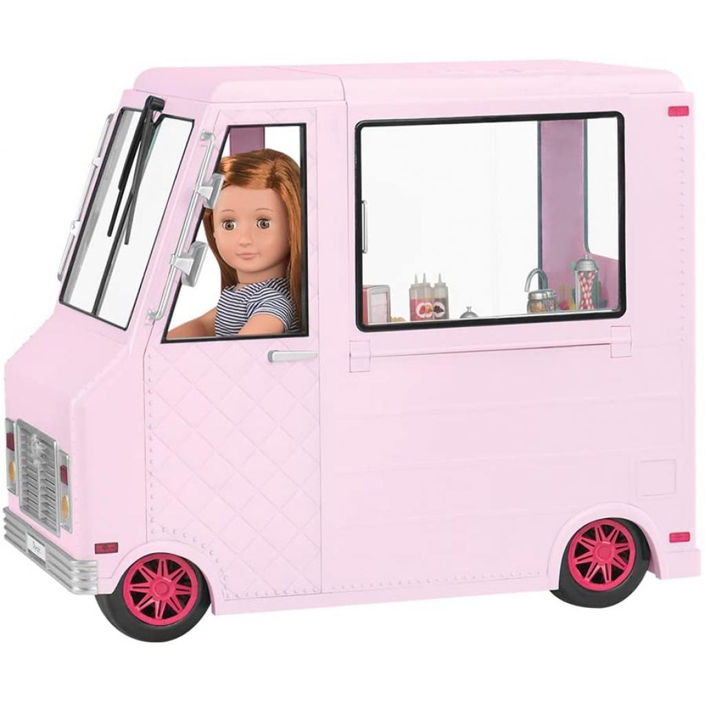 Игровой набор Our Generation Фургон с мороженым розовый (BD37363Z) изображение 2
